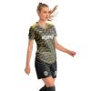 ORKY Custom Women Soccer Jersey, US Futbol Shirt Short Set, Personalize Name Team Sport Outfit(Black 2XS) view 3