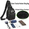 ATBP Small Tactical Sling Bag for Men with Holster Military EDC Shoulder Bag CCW Crossbody Bag 7 Liters view 4