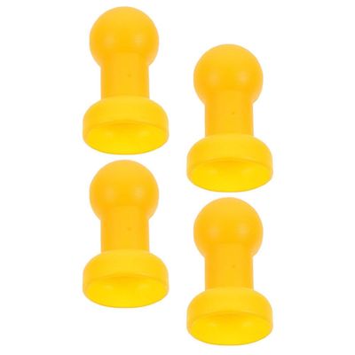 LIFKOME 4pcs Trampoline Pole Caps Professional Rod Covers for Trampoline Installation Heavy-Duty Easy to Install Suitable