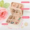 CHMI White Jewelry Box, Travel Jewelry Organizer, Women Girls Gifts - Initial Y view 2