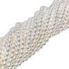 3MM Hematite Gemstone Titanium Silver Round Beads 16 Inch Full Strand CHIK-STNRD-48060 view 1