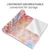 Oriental Mandalas Hippie Kaleidoscope Yoga Towel,Hot Yoga Mat Towel - Sweat Absorbent Non-Slip Yoga Towel for Hot Yoga Pilates Gym Workout 73x27inch view 2