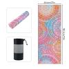 Oriental Mandalas Hippie Kaleidoscope Yoga Towel,Hot Yoga Mat Towel - Sweat Absorbent Non-Slip Yoga Towel for Hot Yoga Pilates Gym Workout 73x27inch view 3
