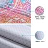Oriental Mandalas Hippie Kaleidoscope Yoga Towel,Hot Yoga Mat Towel - Sweat Absorbent Non-Slip Yoga Towel for Hot Yoga Pilates Gym Workout 73x27inch view 4