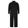 Women's Cotton Linen Two Piece Work Suits Summer Ladies Oversized Tops and Pants Sets Dressy Casual Solid Outfits view 3