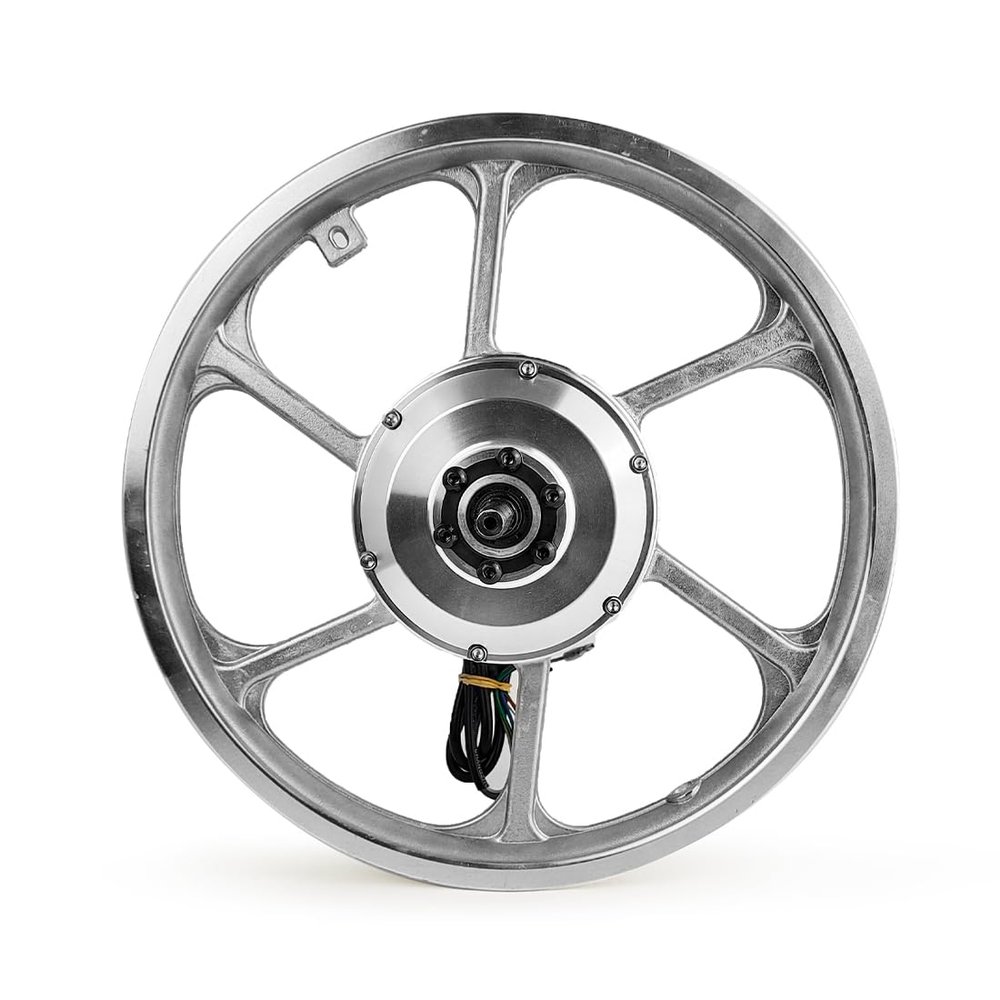16 Inch Bicycle Rear Hub Brushless Gear Motor Wheel (no tire)