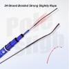 MirOdo Fishing Rod Ultra-Light Ultra-Hard Carbon Telescopic Fishing Rods 4.3M-13M Long Section Hand Pole Sturgeon Rod Mackerel Rod Big Thing Fishing Pole (Color : Blue, Size : 11m) view 3