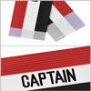 JRINYE Unisex Sport Captain Armband, Adjustable Captain's Armband for Soccer Training Adults & Youths Elastic Captain Arm Band Soccer Sports Accessories - (One Size, Black&Red) view 3
