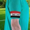 JRINYE Unisex Sport Captain Armband, Adjustable Captain's Armband for Soccer Training Adults & Youths Elastic Captain Arm Band Soccer Sports Accessories - (One Size, Black&Red) view 4