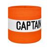 JRINYE Unisex Sport Captain Armband, Adjustable Captain's Armband for Soccer Training Adults & Youths Elastic Captain Arm Band Soccer Sports Accessories - (One Size, Orange) view 1