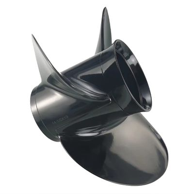 Xspeed Aluminum 3 Blades Outboard Propeller with Interchangeable Hub Kits for 4-3/4" Gearcase Honda Engine 115-250hp/115hp and Up,15 Spline Tooth,RH(16x18 1/2)