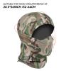 AOUTACC Balaclava Airsoft Mask,Style Tactical Airsoft Full Face Protective Hood,Silicone Mask for Outdoor/Airsoft/Hunting/Paintball/Cycling-Camouflage view 2