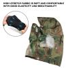 AOUTACC Balaclava Airsoft Mask,Style Tactical Airsoft Full Face Protective Hood,Silicone Mask for Outdoor/Airsoft/Hunting/Paintball/Cycling-Camouflage view 3