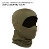 AOUTACC Balaclava Airsoft Mask, Style Airsoft Full Face Protective Mask,Silicone Masks for Airsoft/Cycling-Green view 2