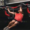 Pull Up Bar Home Gym Exercise Equipment Pull-Up Bar Multi Grip Wall Mounted Chin Up Bar With Non-slip Handles Resistance Rope Home Fitness Equipment For Home Gym 330 LB Weight Capacity ( Color : Yello view 3