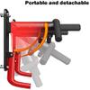 Pull Up Bar Home Gym Exercise Equipment Pull-Up Bar Multi Grip Wall Mounted Chin Up Bar With Non-slip Handles Resistance Rope Home Fitness Equipment For Home Gym 330 LB Weight Capacity ( Color : Yello view 4