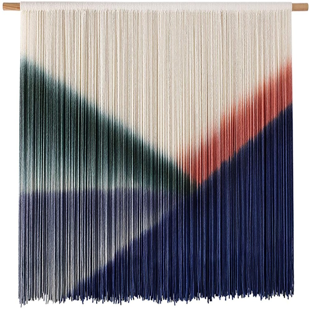 Scpantkend Bohemian Chic Macrame Wall Hanging Tapestry Woven Tapestry Decor Handmade for Bedroom Living Room Home Decoration (Size : 110 * 80 CM)