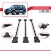 apline Compatible with Suzuki Grand Vitara (FT) 1998-2005 Fly Model Car Roof Rack Cross Bar Grey Aluminium 3 Bars view 3