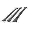 apline Compatible with Citroen Berlingo 3 (K9) 2019-2022 Fly Model Car Roof Rack Cross Bar Black Aluminium 3 Bars view 1