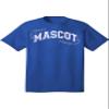 Fashion Greek TCTG School Mascot T-Shirt Thunder Blue/White X-Large Short Sleeve 2-Pack view 2