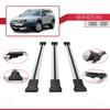 apline Compatible with Volvo XC70 (P2) 2000-2007 Fly Model Car Roof Rack Cross Bar Grey Aluminium 3 Bars view 3
