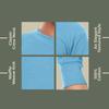 JMR Mens Thermal Shirt Long Sleeve - Heavyweight 100% Cotton Waffle Weave Top, Warm Breathable Base Layer or Standalone Cold Weather Essential (Sky Blue) view 4