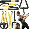 Home Resistance Training Kit, Resistance Trainer Exercise Straps with Handles, Door Anchor and Carrying Bag for Home Gym, Bodyweight Resistance Workout Straps for Full-Body Workout view 1