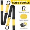 Home Resistance Training Kit, Resistance Trainer Exercise Straps with Handles, Door Anchor and Carrying Bag for Home Gym, Bodyweight Resistance Workout Straps for Full-Body Workout view 3