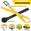 Home Resistance Training Kit, Resistance Trainer Exercise Straps with Handles, Door Anchor and Carrying Bag for Home Gym, Bodyweight Resistance Workout Straps for Full-Body Workout view 4