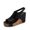Ladmiple Womens Wedges Shoes Women's Closed Toe Espadrilles Wedges Tie Up Wedge Sandals Women's Elastic Ankle Strap Espadrilles Wedge Sandals view 1