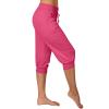 Canbebig Sweatpants for Women Capri Pants Cropped Jogger Running Pants Lounge Loose Fit Drawstring Waist Trousers with Pockets view 2