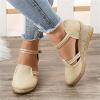 Ladmiple Womens Wedges Wide Width Women's Platform Sandals Wedge Ankle Strap Open Toe Sandals view 2
