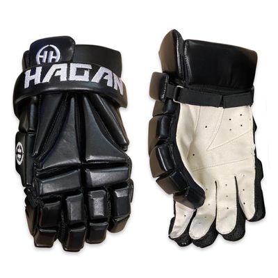 HAGAN H-9.0 Lacrosse Style Player Glove (Black) - XX-Large