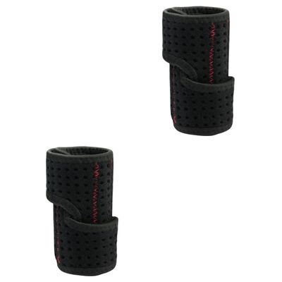 INOOMP 2pcs Sports Wristband Adjustable Fit Hand Protector Cooling Wristband for Gym