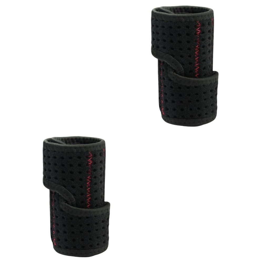 INOOMP 2pcs Sports Wristband Adjustable Fit Hand Protector Cooling Wristband for Gym