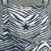 Zubaz NFL Men's Zebra Bib Overalls with Scattered Logo Liner, Dallas Cowboys, XX-Large view 4