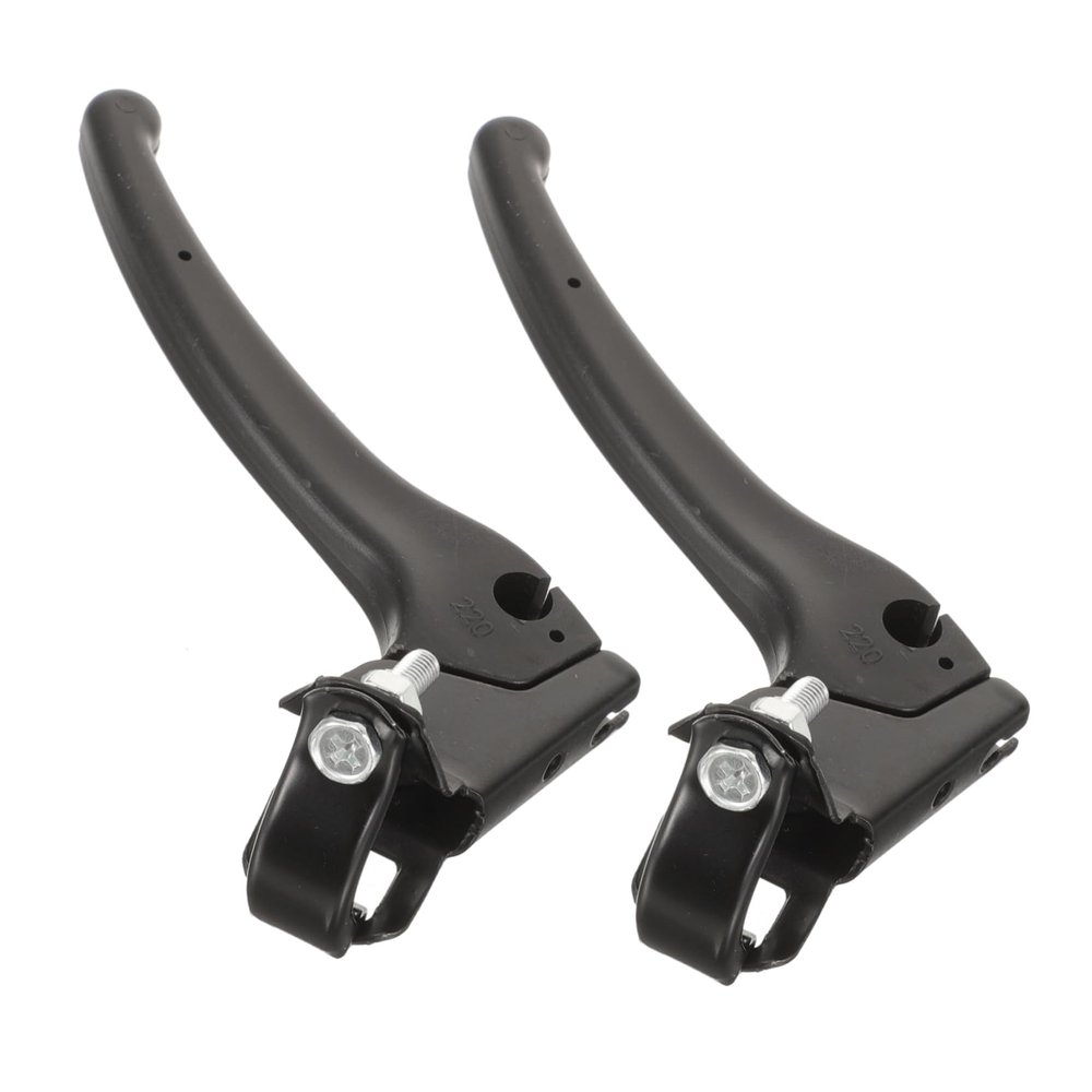 2pcs Wheelchair Hand Brake Wheelchair Brake Lever Mountain Bike Brake Bike Brake Lever Wheelchair Brake Handle Wheelchair Brakes Handlebar Braking Lever Plastic Power Supply Screw