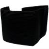 Soccer Captain Armband, Elastic Soccer Team Captain's Arm Band (Plain Blk) view 1