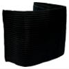 Soccer Captain Armband, Elastic Soccer Team Captain's Arm Band (Plain Blk) view 2