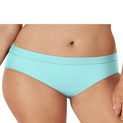 Bali Women's DFMMBK One Smooth U Modern Microfiber Bikini Panty, Spearmint, 9
