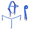 CHALLENGER Horse Western PVC Coated 3-Piece Tack Set Bridle Breast Collar Reins 40MIB02RB view 1