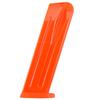 American Safety Molds - Compatible with H&K VP9 - Non-Functional Solid Polymer Magazine - Blaze Orange - U.S.A - Magazine Holster Molding Prop view 2