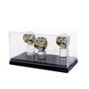 Championship Ring Display Case 1 Slot Hole | Baseball Ring Display Box | Softball Ring Box | Football Ring Case | Sport Ring Display Box | High School Ring Display Box (Three Holes-2) view 1