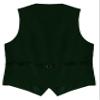 Gioberti Men's Formal Suit Vest Fit for Business or Casual Dress, Hunter Green, Large view 3