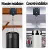 YZZHAJ Heavy Punching Boxing Bag Hanger, Heavy Duty Bag Hanger Bracket, 360 Rotation Wall Ceiling Mount Wood Beam Hook for Boxing Muay Thai Training, Aerial Yoga Swing & Hammock view 3