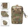 EXCELLENT ELITE SPANKER Tactical EDC Pouch Molle Utility Pouches Phone Holster Pouch Waist Bag Tool Pouch for Molle Accesssories(Multicam) view 4
