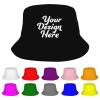 Custom Personalized Bucket Hat,Design Your Personalized Photo Text, Custom Hats for Men Women view 1