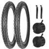 Kids Bike Tire 20 Inch Folding Bicycle Replacement Tire 20 X 2.125 Fit Children Road Bike (2 Tires 2 Tubes) view 1