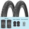 Kids Bike Tire 20 Inch Folding Bicycle Replacement Tire 20 X 2.125 Fit Children Road Bike (2 Tires 2 Tubes) view 4