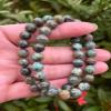 African Turquoise Crystal Bead Bracelet 8mm, Wholesale Genuine African Turquoise Stretch Gemstone Bracelet, Healing Crystal Bracelet Bead Bracelet, Gift for Men & Women view 2